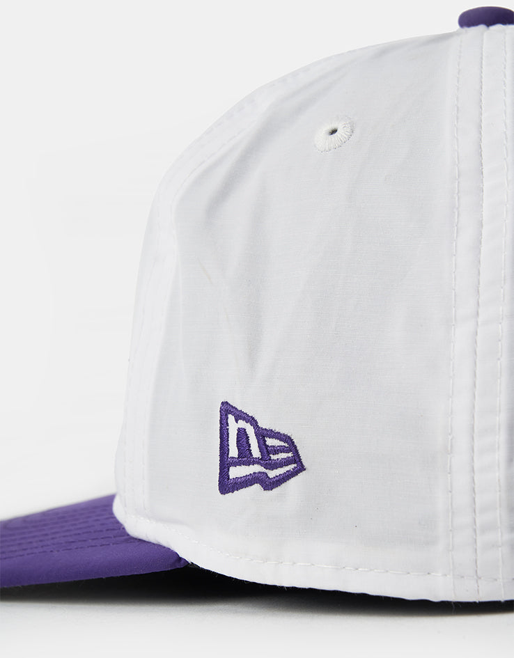 New Era Los Angeles Lakers NBA Draft Golfer Strapback Cap - White/Purple