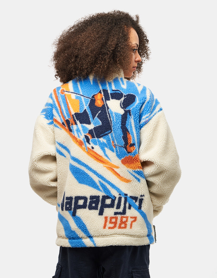 Napapijri Fiemme Fleece - AOP Skier