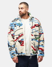 Napapijri Fiemme Fleece - AOP Route