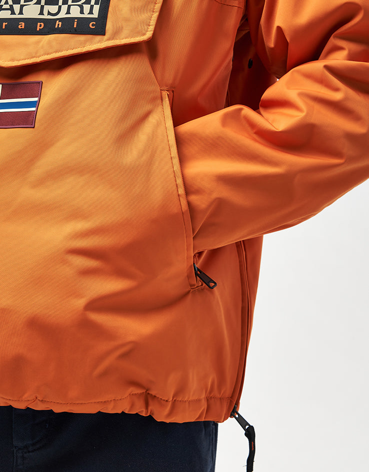 Napapijri Rainforest Next Jacket - Orange Pumpkin