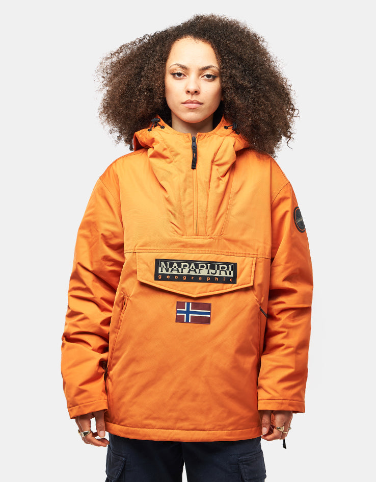 Napapijri Rainforest Next Jacket - Orange Pumpkin