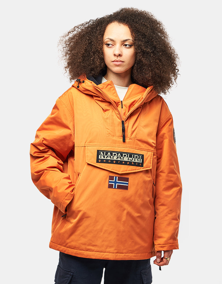 Napapijri Rainforest Next Jacket - Orange Pumpkin