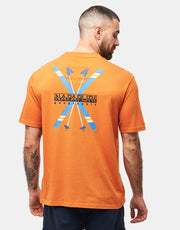 Napapijri Fiemme T-Shirt - Orange Pumpkin