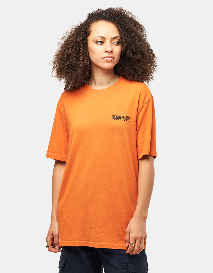 Napapijri Fiemme T-Shirt - Orange Pumpkin