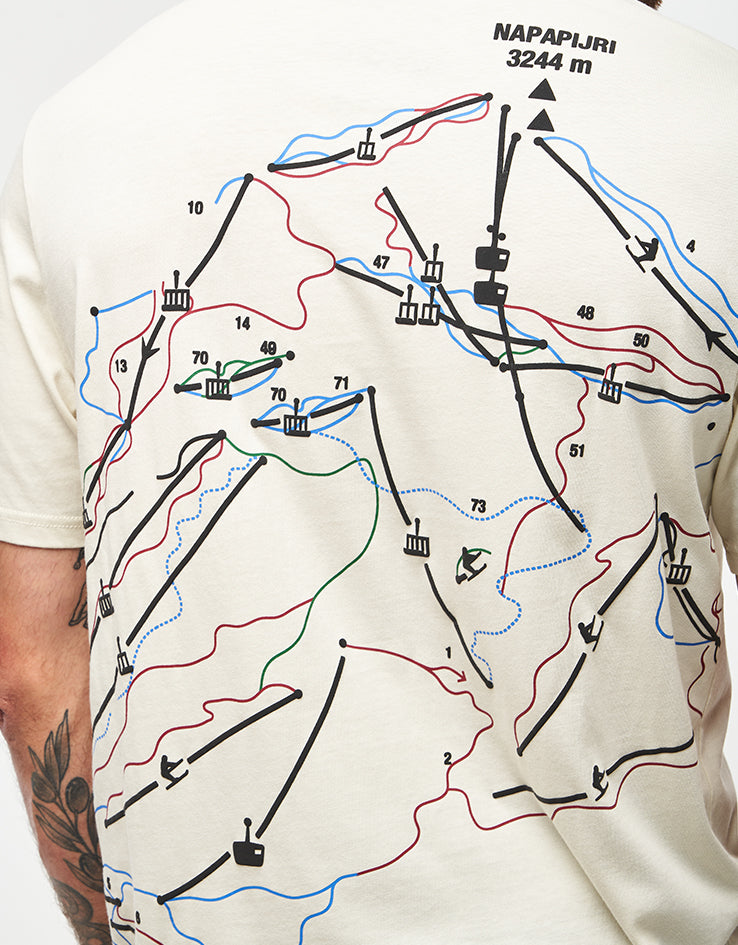 Napapijri Fiemme T-Shirt - AOP Route