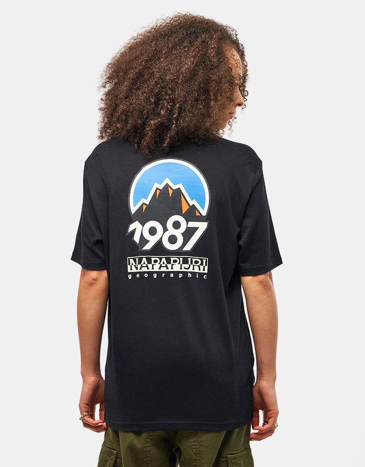 Napapijri Montepiana T-Shirt - Black Beauty