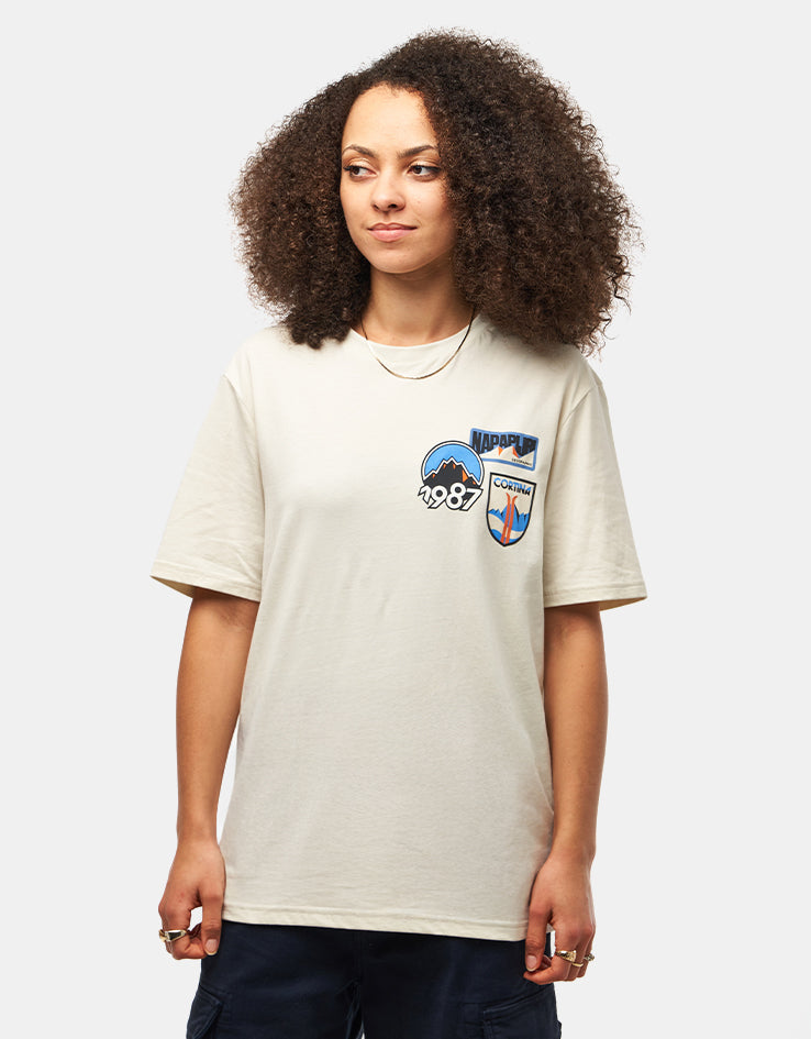 Napapijri Montepiana T-Shirt - Beige Dimity
