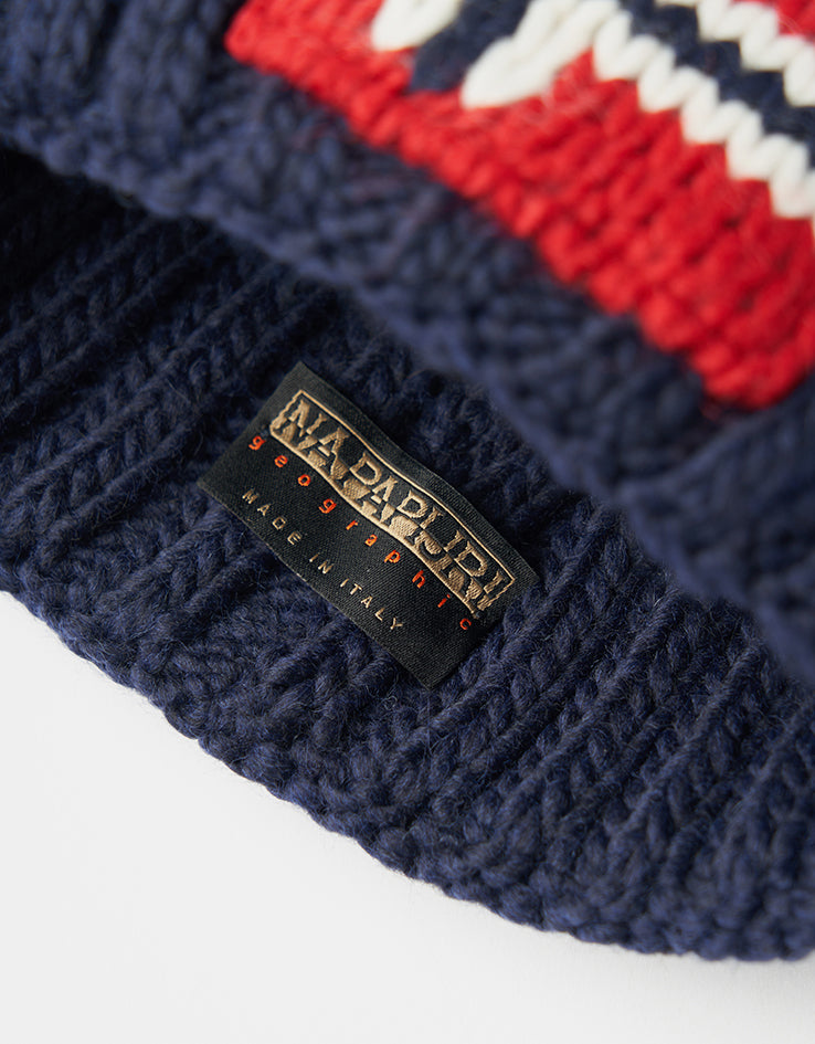Napapijri Semiury 5 Beanie - Blu Marine