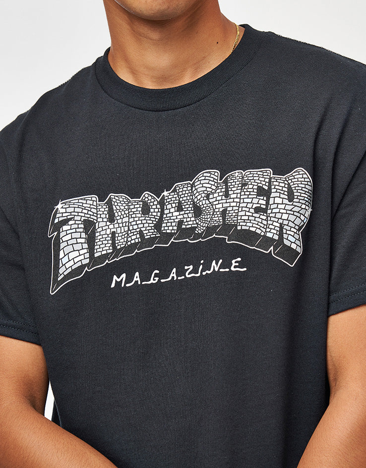 Thrasher Disco (by Kevin 'Spanky' Long) T-Shirt - Black