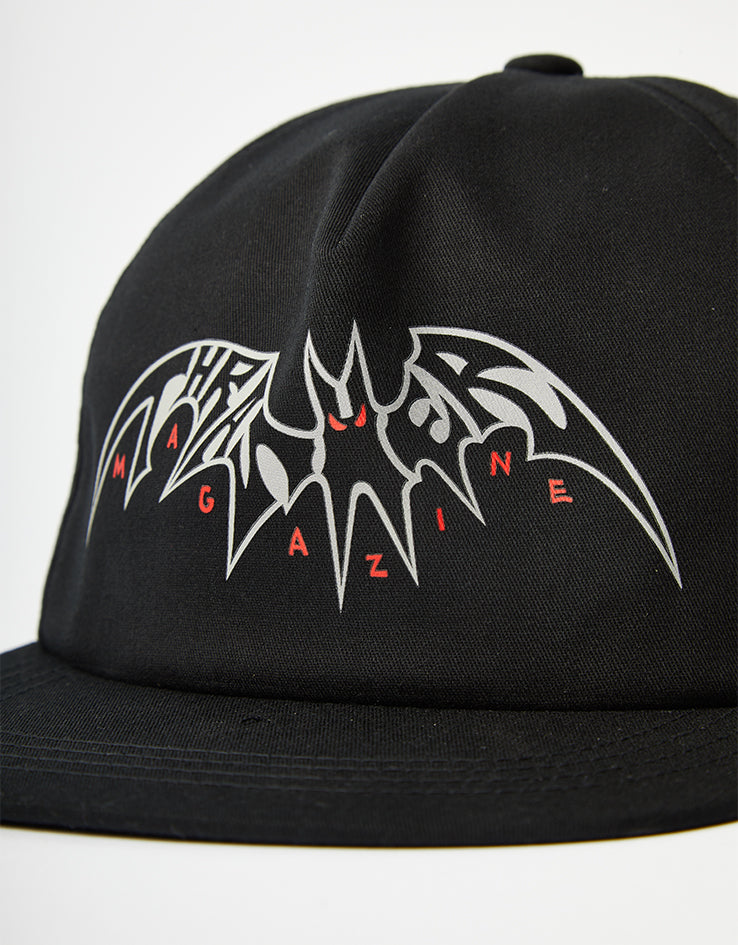 Thrasher Sky Rat (Neckface) Snapback Cap - Black