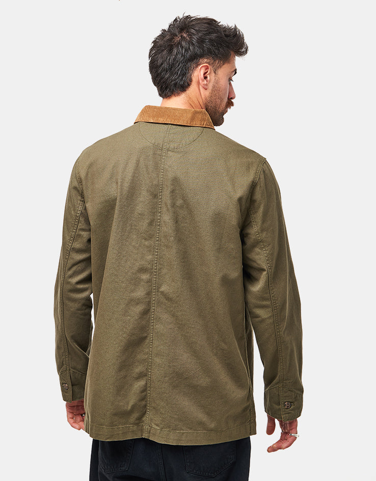 Patagonia Point Reyes Canvas Jacket - Basin Green