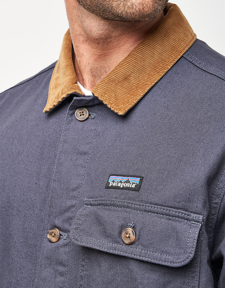 Patagonia Point Reyes Canvas Jacket - Smolder Blue