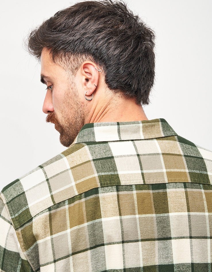 Patagonia Lightweight Fjord L/S Flannel Shirt - Rocky/Old Growth Green