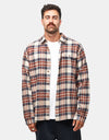 Patagonia Lightweight Fjord L/S Flannel Shirt - Paw/Dried Vanilla