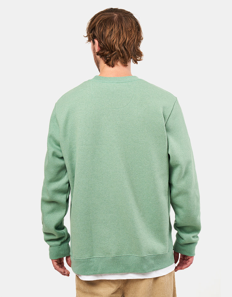 Patagonia Fitz Roy Icon Uprisal Crew Sweatshirt - Ellwood Green