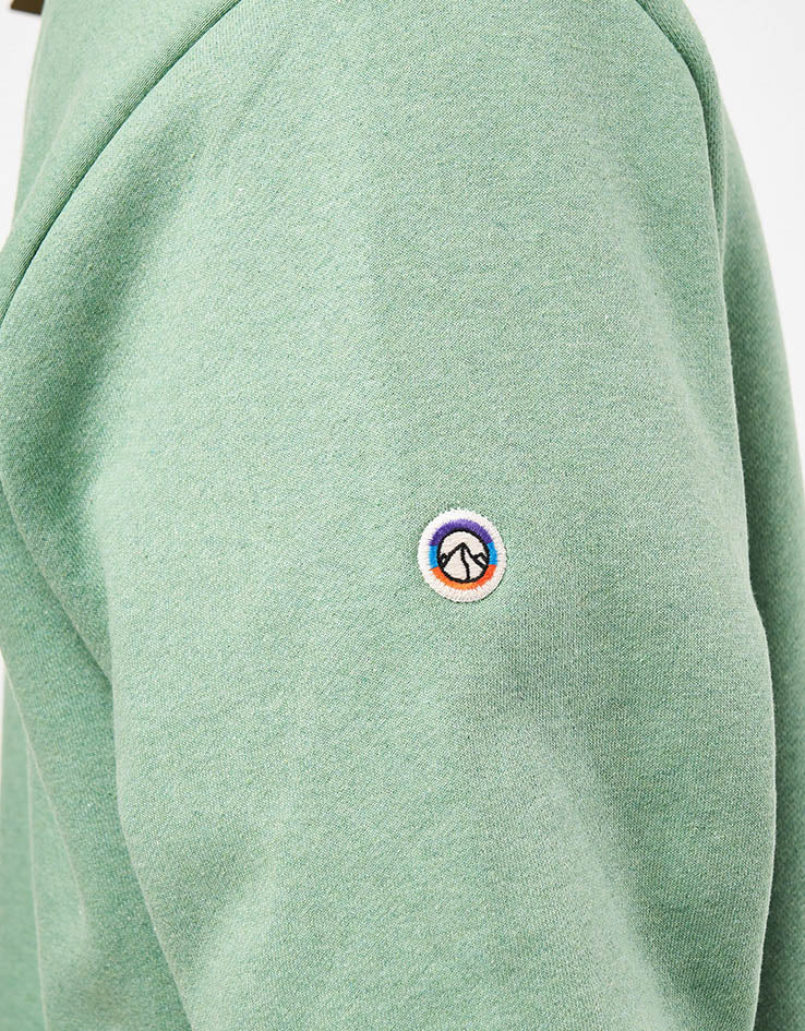 Patagonia Fitz Roy Icon Uprisal Crew Sweatshirt - Ellwood Green