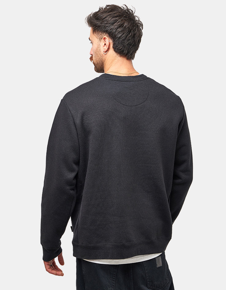 Patagonia Fitz Roy Icon Uprisal Crew Sweatshirt - Ink Black