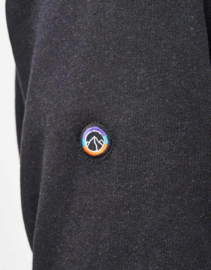Patagonia Fitz Roy Icon Uprisal Crew Sweatshirt - Ink Black