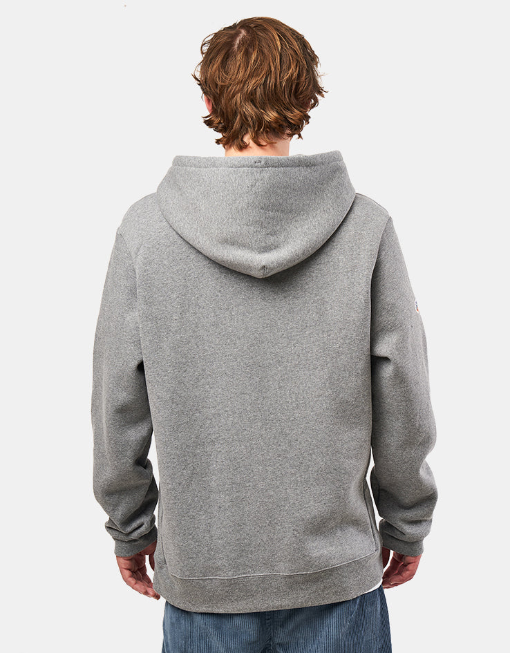 Patagonia Fitz Roy Icon Uprisal Pullover Hoodie - Gravel Heather
