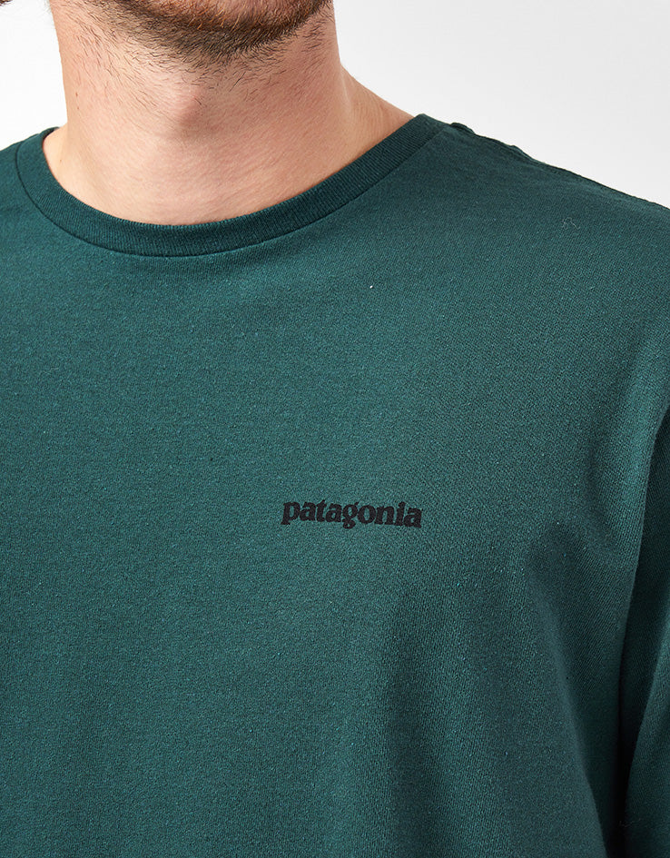 Patagonia P-6 Logo Responsibili-Tee T-Shirt - Cascade Green