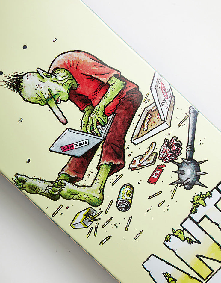 Anti Hero Daan Trolls Skateboard Deck - 8.5"