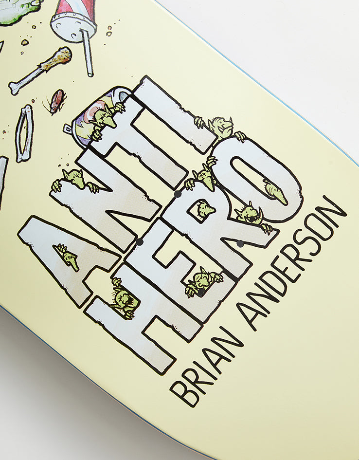 Anti Hero B.A. Trolls Skateboard Deck - 9"