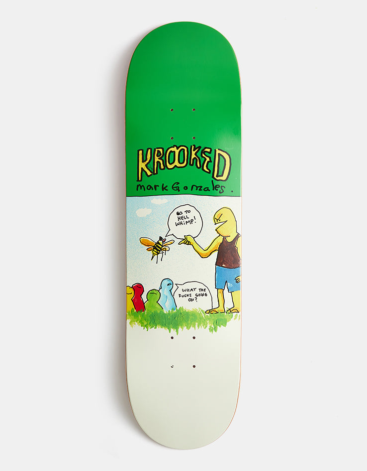 Krooked Gonz Whimp Skateboard Deck - 8.75"