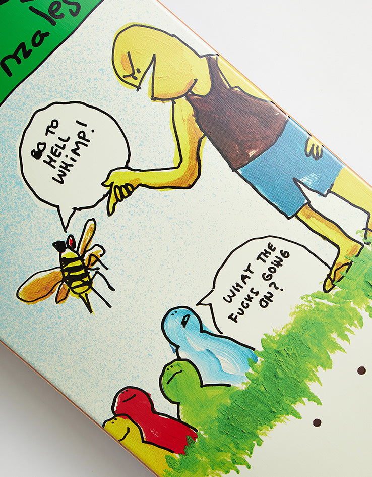 Krooked Gonz Whimp Skateboard Deck - 8.75"