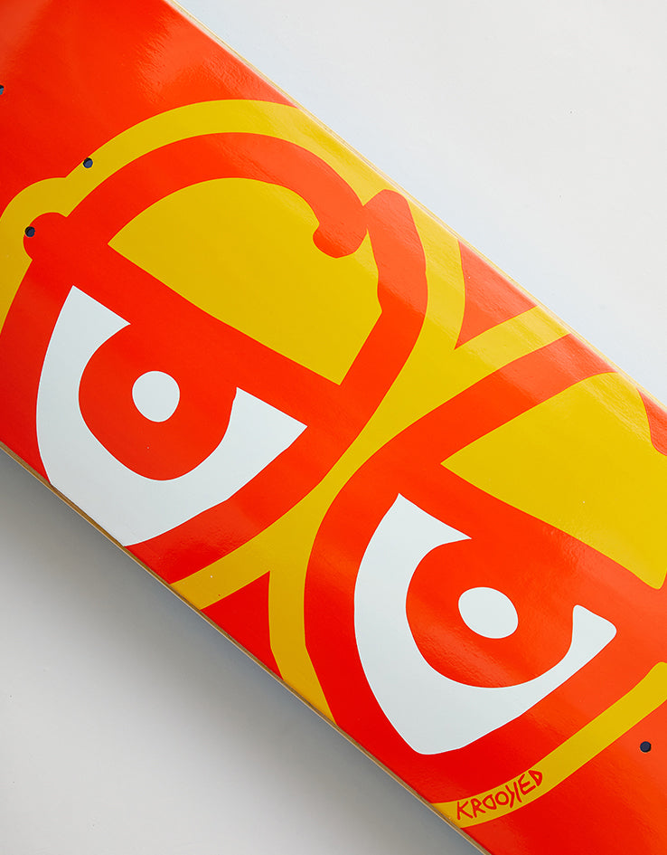 Krooked Eyes Skateboard Deck - 8.25"