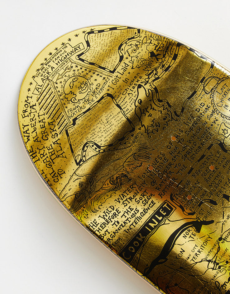 Heroin Craig Questions Goldrush Skateboard Deck - 10"