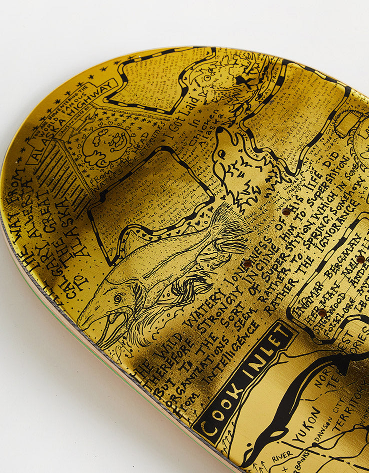 Heroin Craig Questions Goldrush Skateboard Deck - 10"