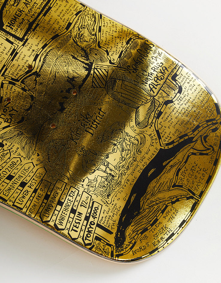 Heroin Craig Questions Goldrush Skateboard Deck - 10"