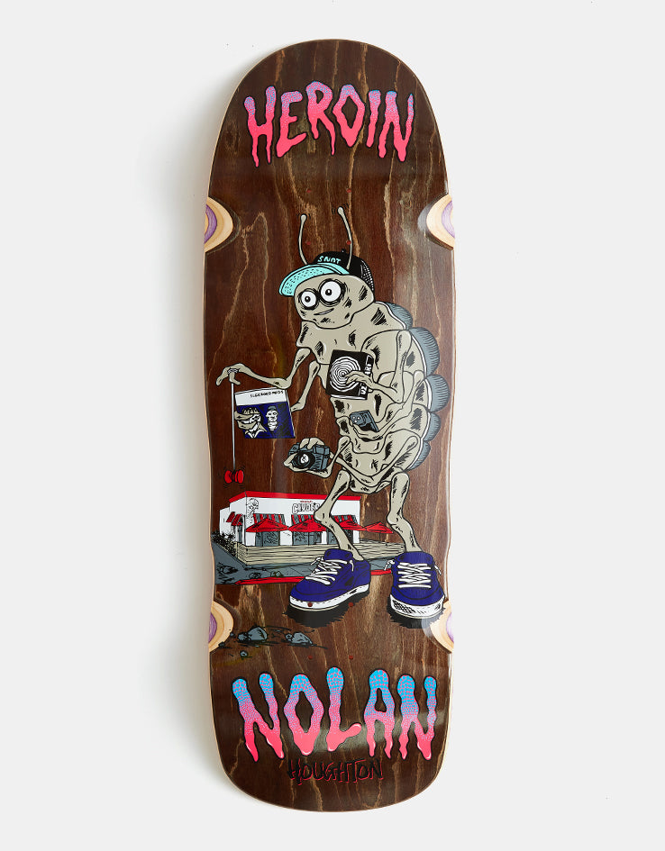 Heroin Nolan Bug Skateboard Deck - 10.4"