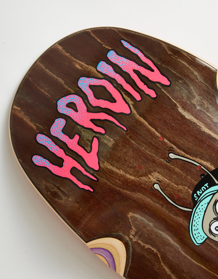 Heroin Nolan Bug Skateboard Deck - 10.4"