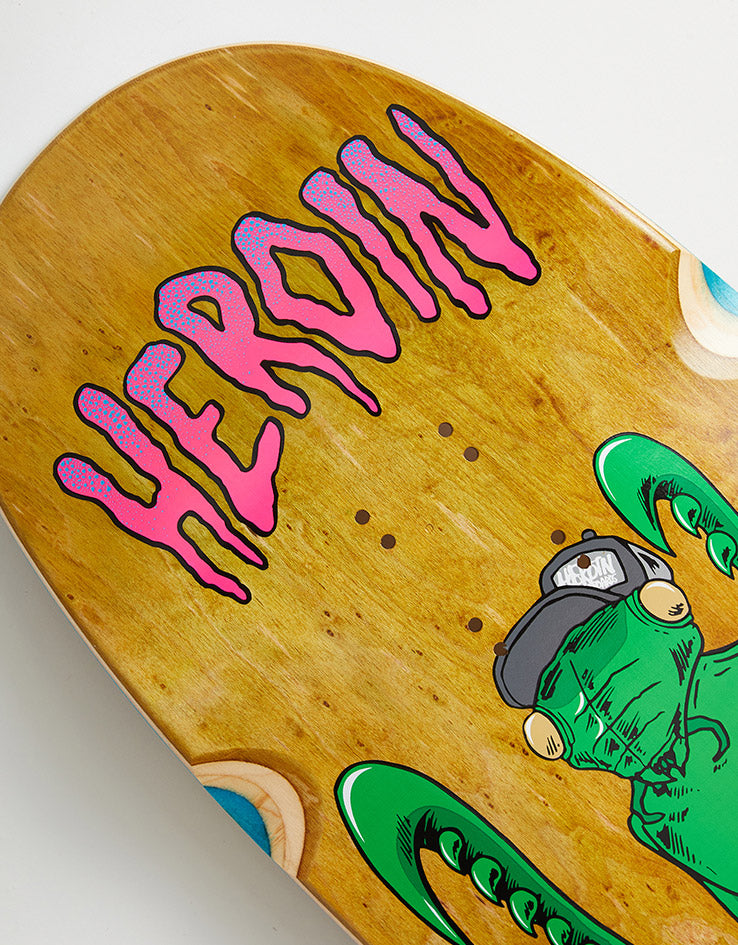 Heroin Dead Dave Bug Skateboard Deck - 10.1"