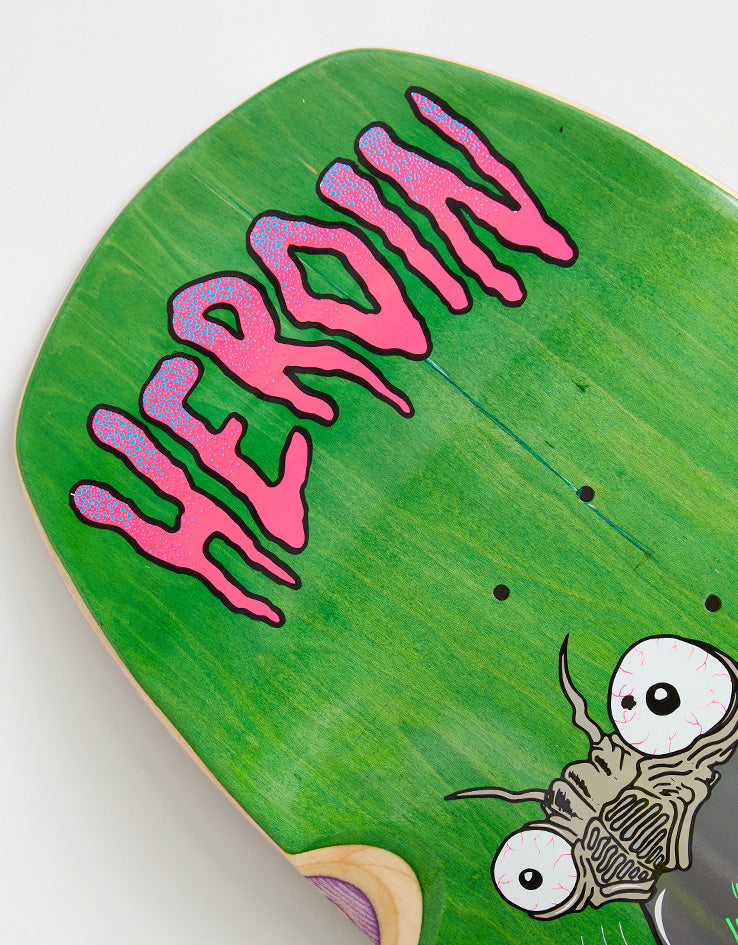 Heroin Swampy Bug Skateboard Deck - 10.75"