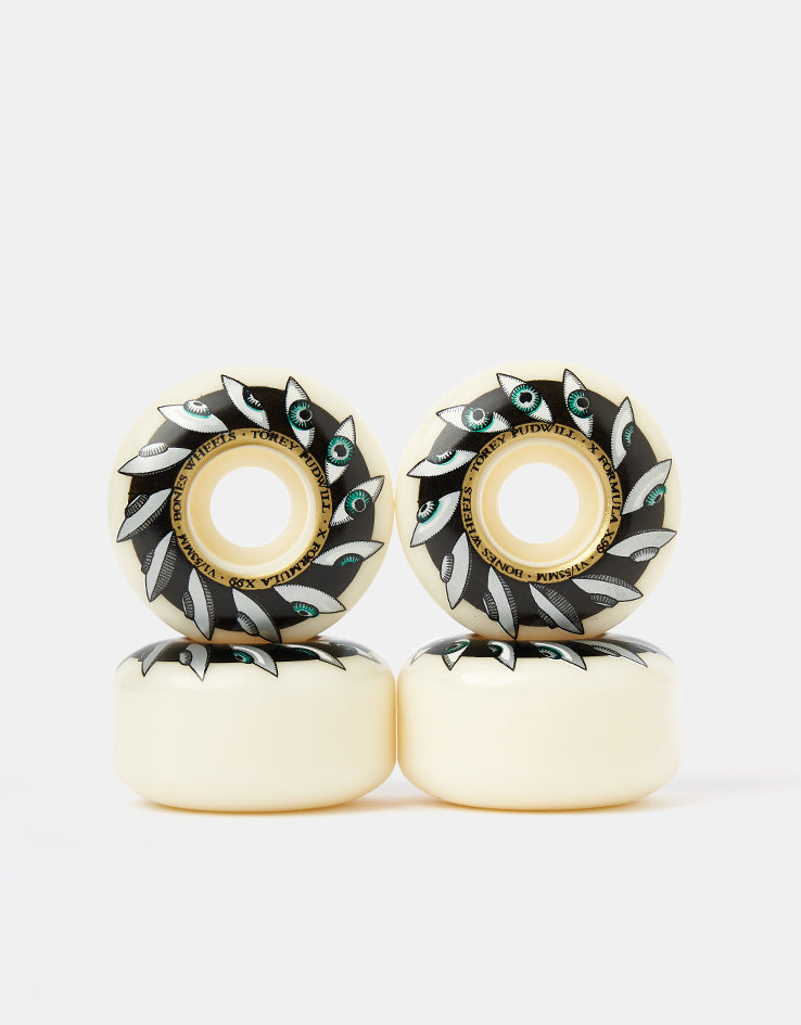 Bones Pudwill Eyeing Saucer X-Formula V1 Standard 99a Skateboard Wheels - 53mm