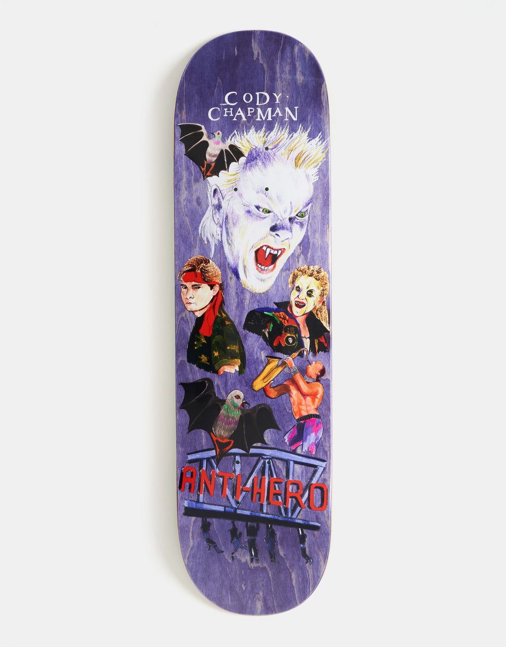 Anti Hero Chapman Still Believe Skateboard Deck - 8.32"