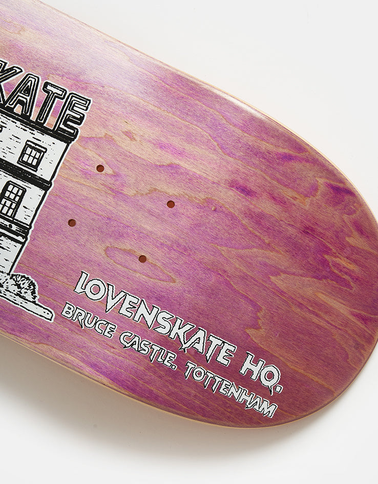 Lovenskate x French Haunted HQ Skateboard Deck - 8.5"