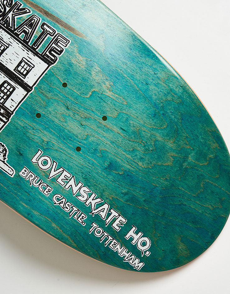 Lovenskate x French Haunted HQ 'EGG' Skateboard Deck - 9.1"