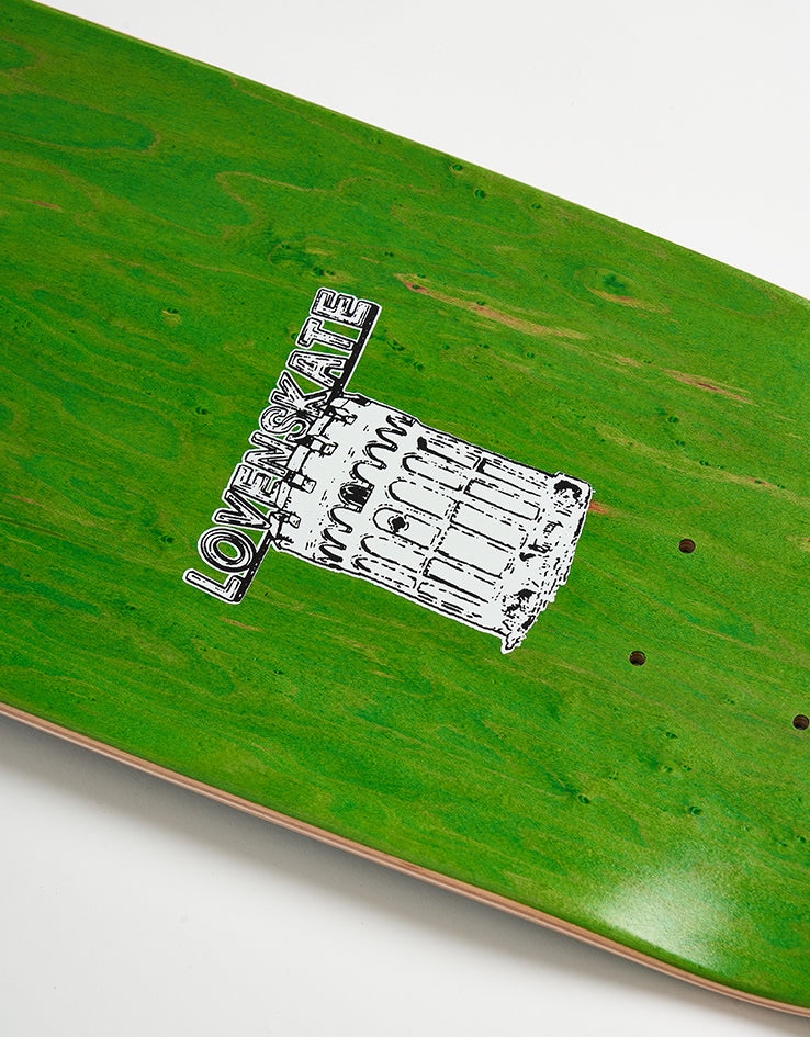 Lovenskate x French Haunted HQ 'EGG' Skateboard Deck - 9.1"