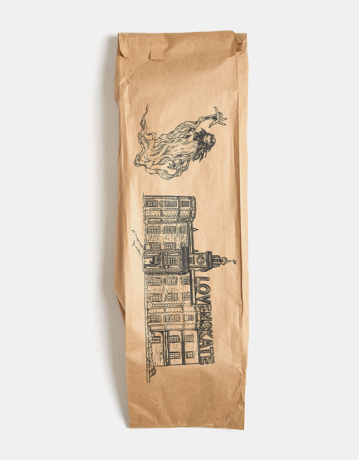 Lovenskate x French Haunted HQ 'EGG' Skateboard Deck - 9.1"