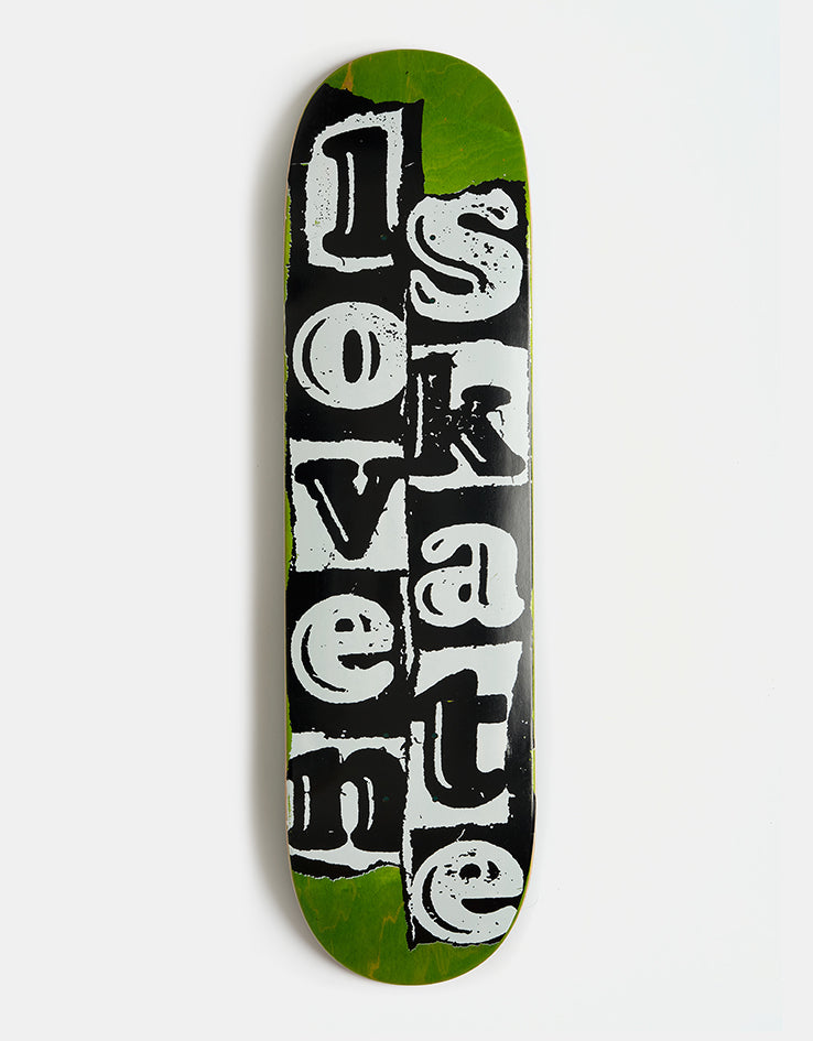 Lovenskate Tear Logo Skateboard Deck - 8.38"