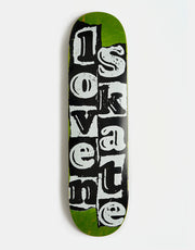 Lovenskate Tear Logo Skateboard Deck - 8.38"