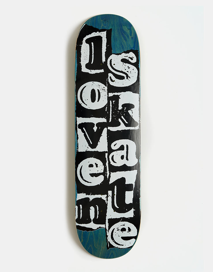 Lovenskate Tear Logo Skateboard Deck - 8.5"