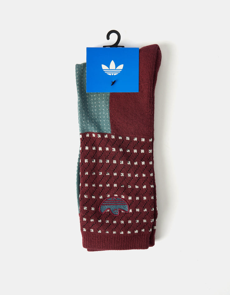 adidas Shmoofoil Disorder Socks - Shadow Red