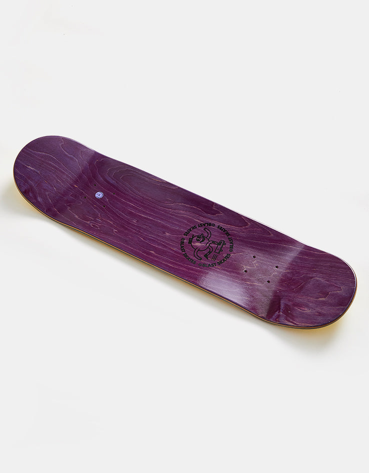 Blast Skates Voodoo Mascot 'SQUARE TAIL' Skateboard Deck - 8.5"