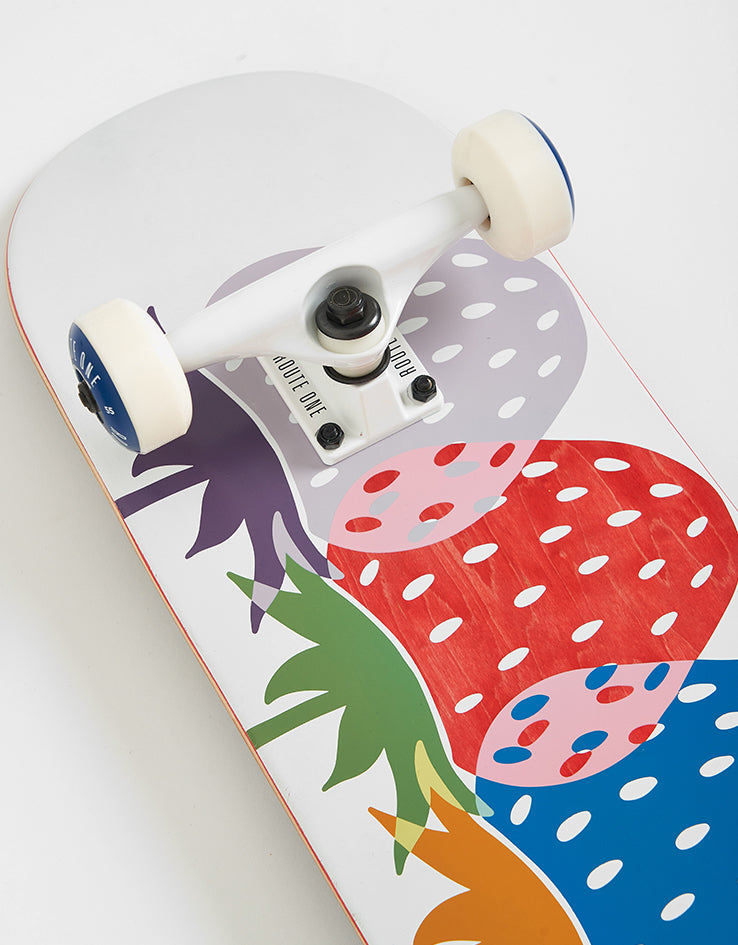Route One Strawb Custom Set-Up Complete Skateboard - 8.25"
