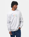 Route One Groovin Heavyweight Sweatshirt - Heather Grey