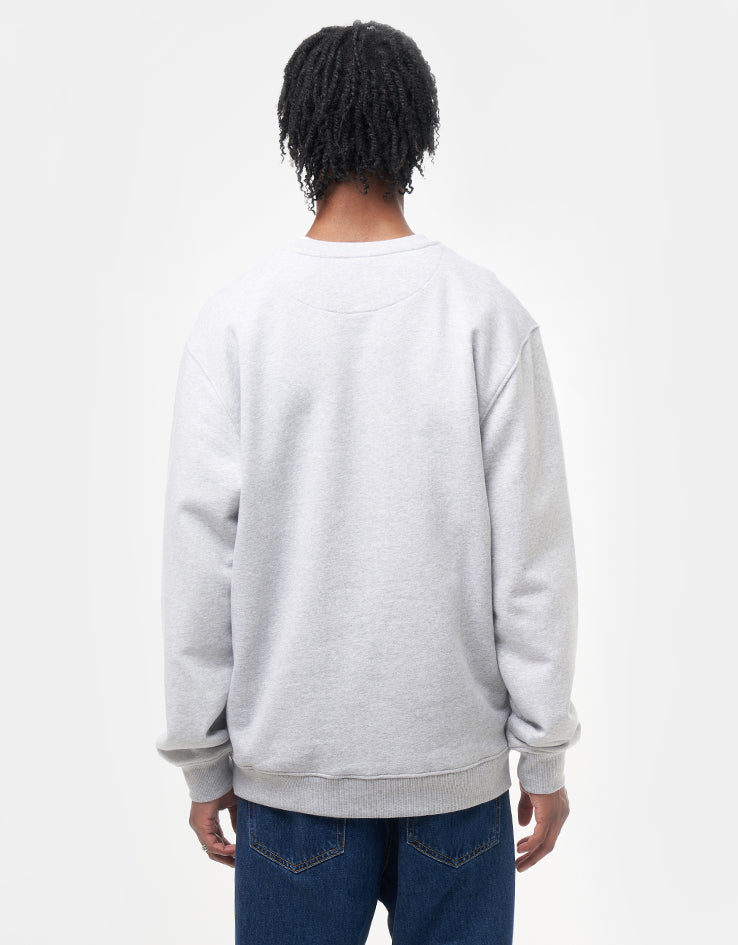 Route One Groovin Heavyweight Sweatshirt - Heather Grey